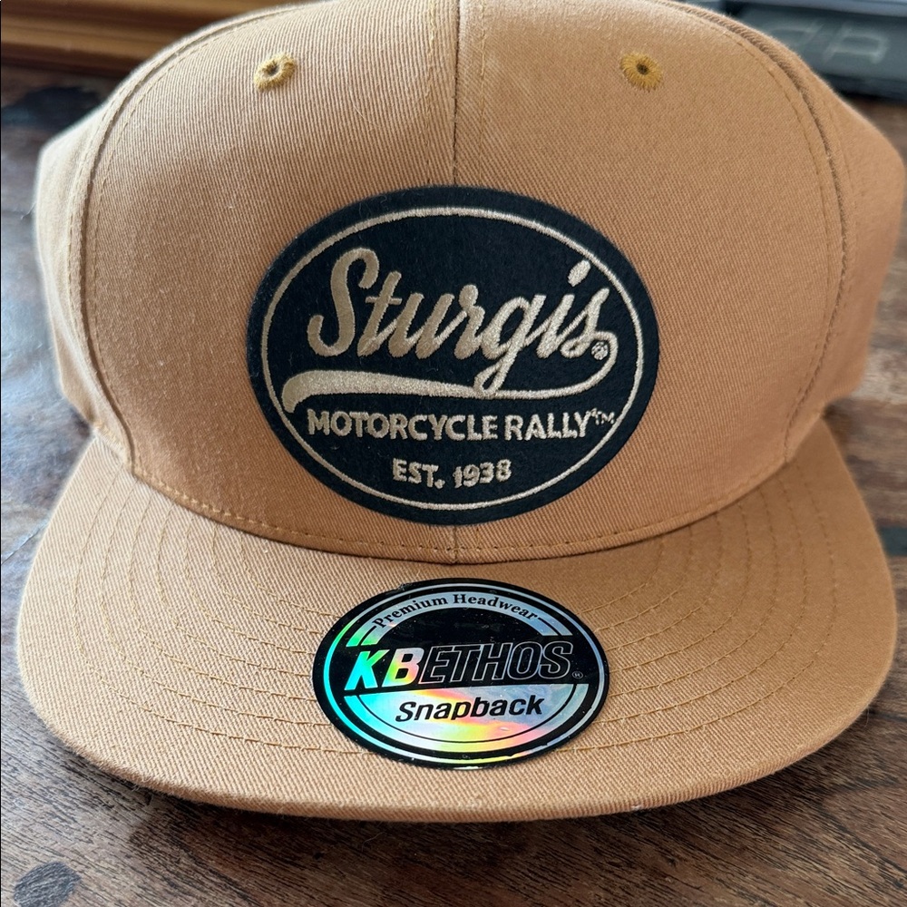 NWOT Sturgis Motorcycle Rally Snapback Hat 100% Cotton - Picture 6 of 6